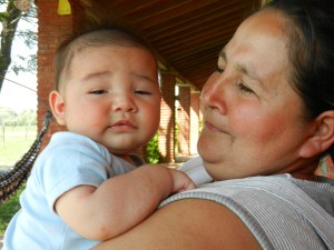 Neighbor comes to visit