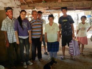 Neighbors at the far end of town invited me to lunch for Dia de los trabajadores (Labor Day) in early June 2013.