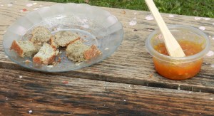 Banana Bread with marmalade