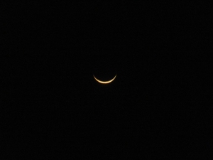 New crescent moon - September 2013