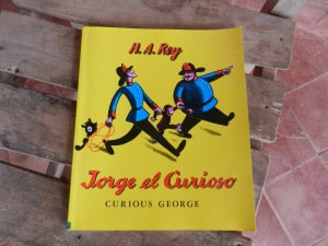 Curious George book from my local Paraguayan elementary school  ("Jorge el Curioso" in Spanish)
